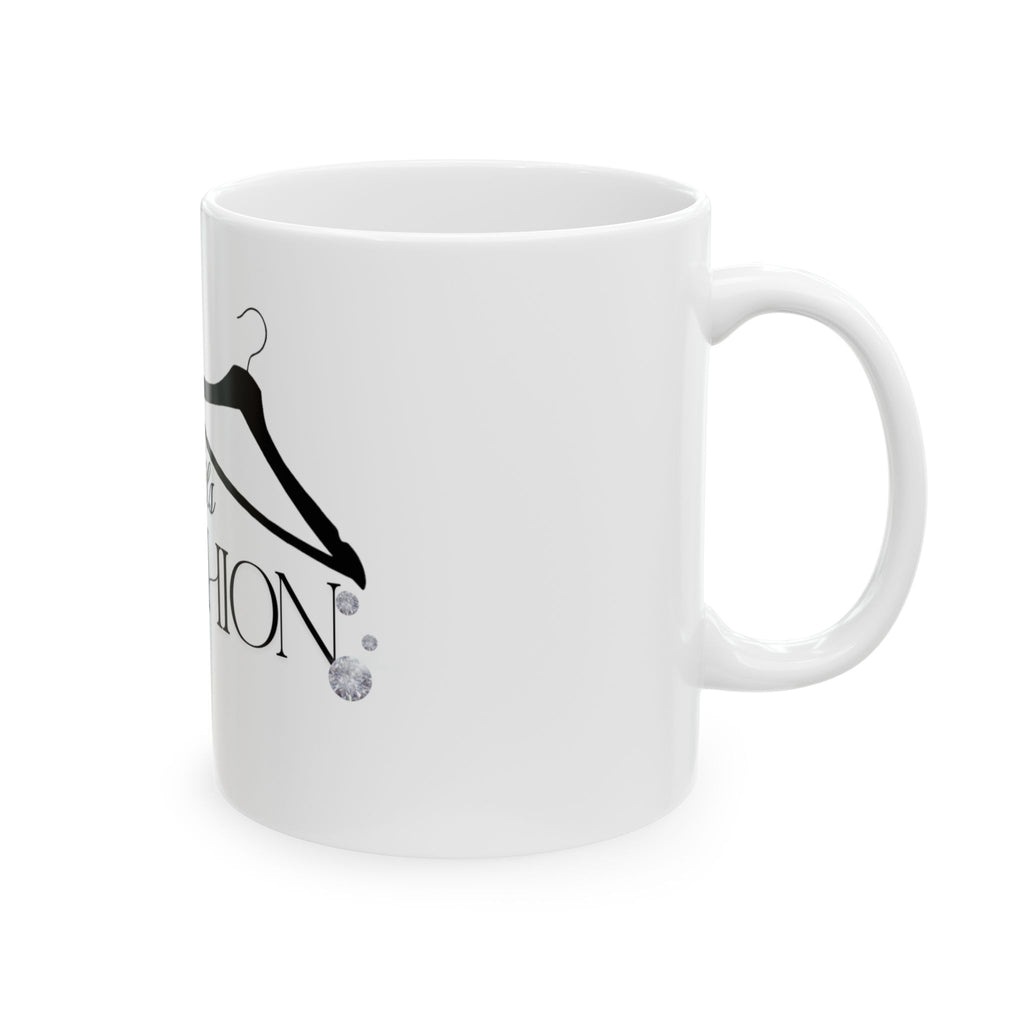 Fashionista Coffee Mug – "Nails & Fashion" Ceramic Mug for Stylists & Trendsetters (11oz, 15oz)